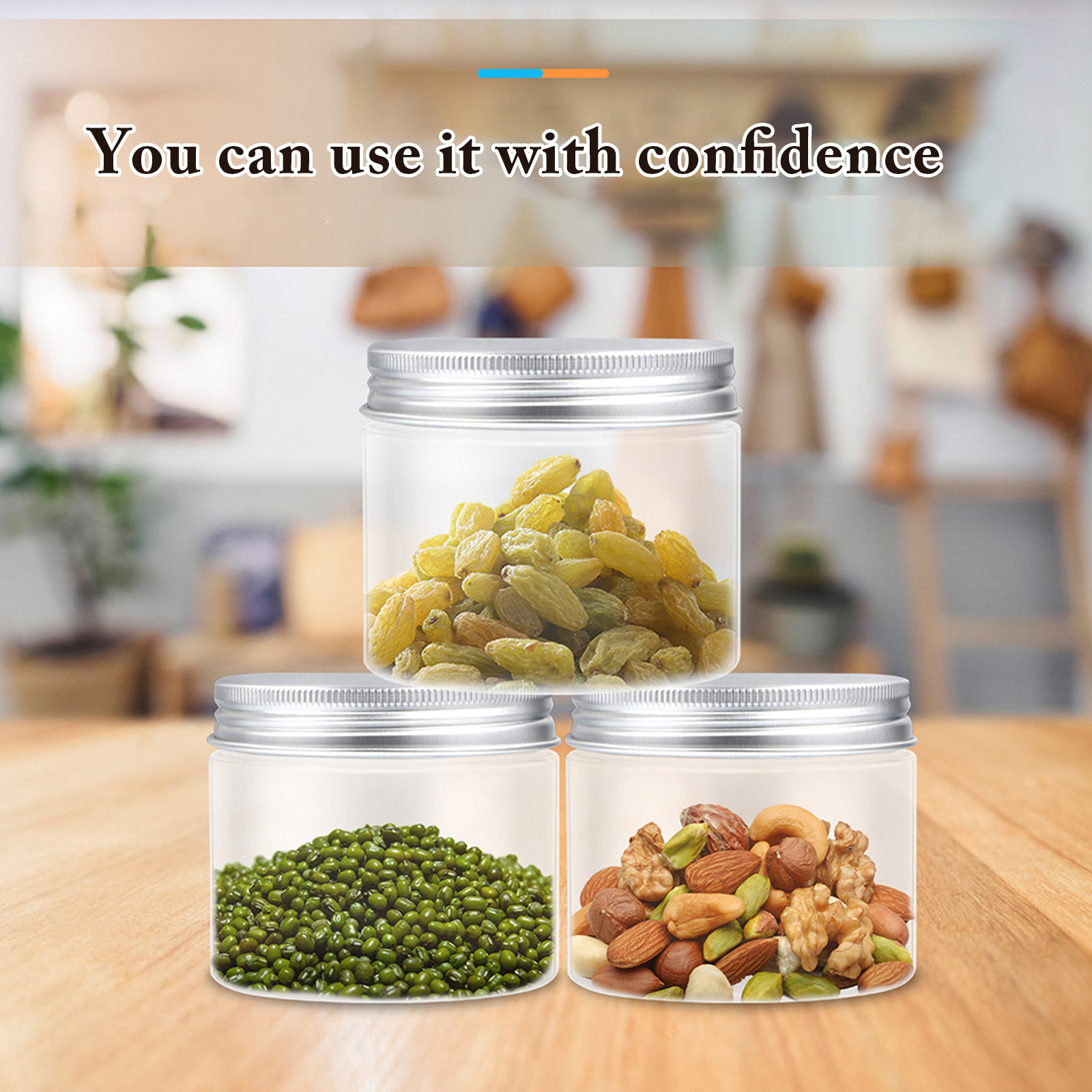 Food Storage Small - 12Pcs Food Storage Jars Set Reusable