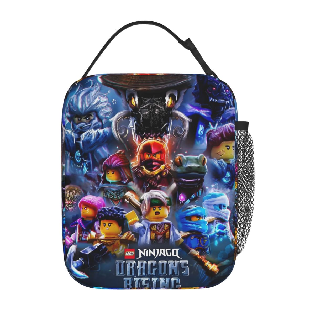 Food Storage Bag Organizer - Custom N-Ninjagos Hero Team Resuable Lunch