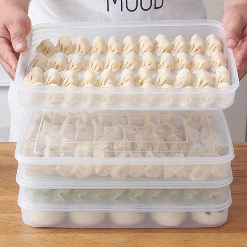 Food Storage Quart - New·Kitchen Storage Box Refrigerator Organizer Transparent