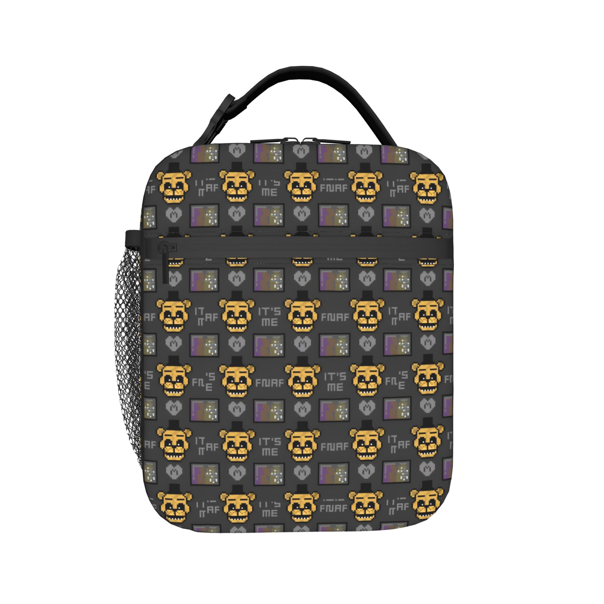 Food Storage Bag Organizer - Custom FNAF At Freddys Portable Lunch