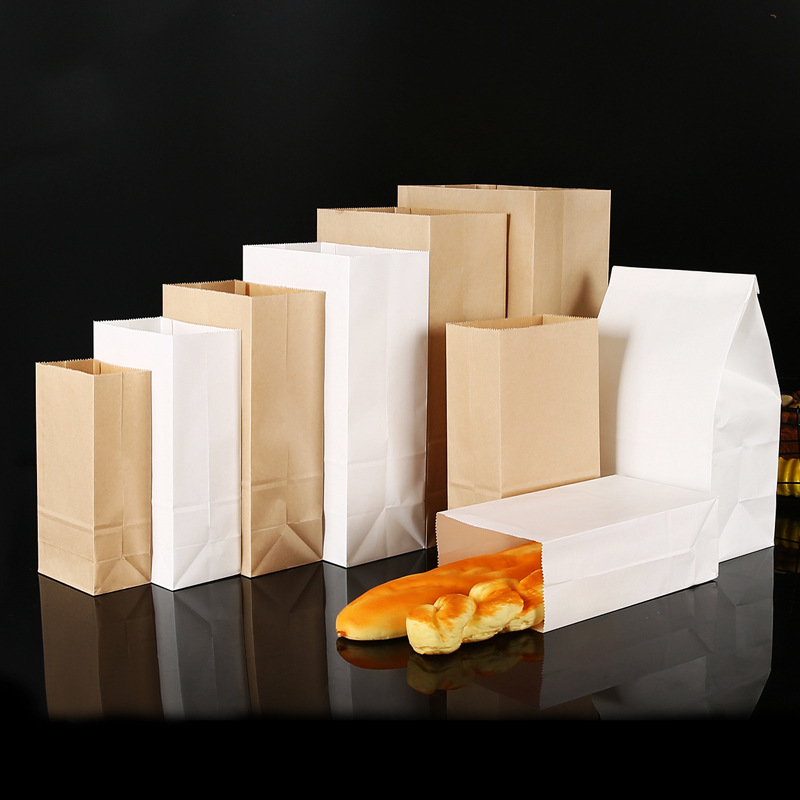 25/50pcs Brown Kraft Paper Bag - Zebra Food Storage recension och pris