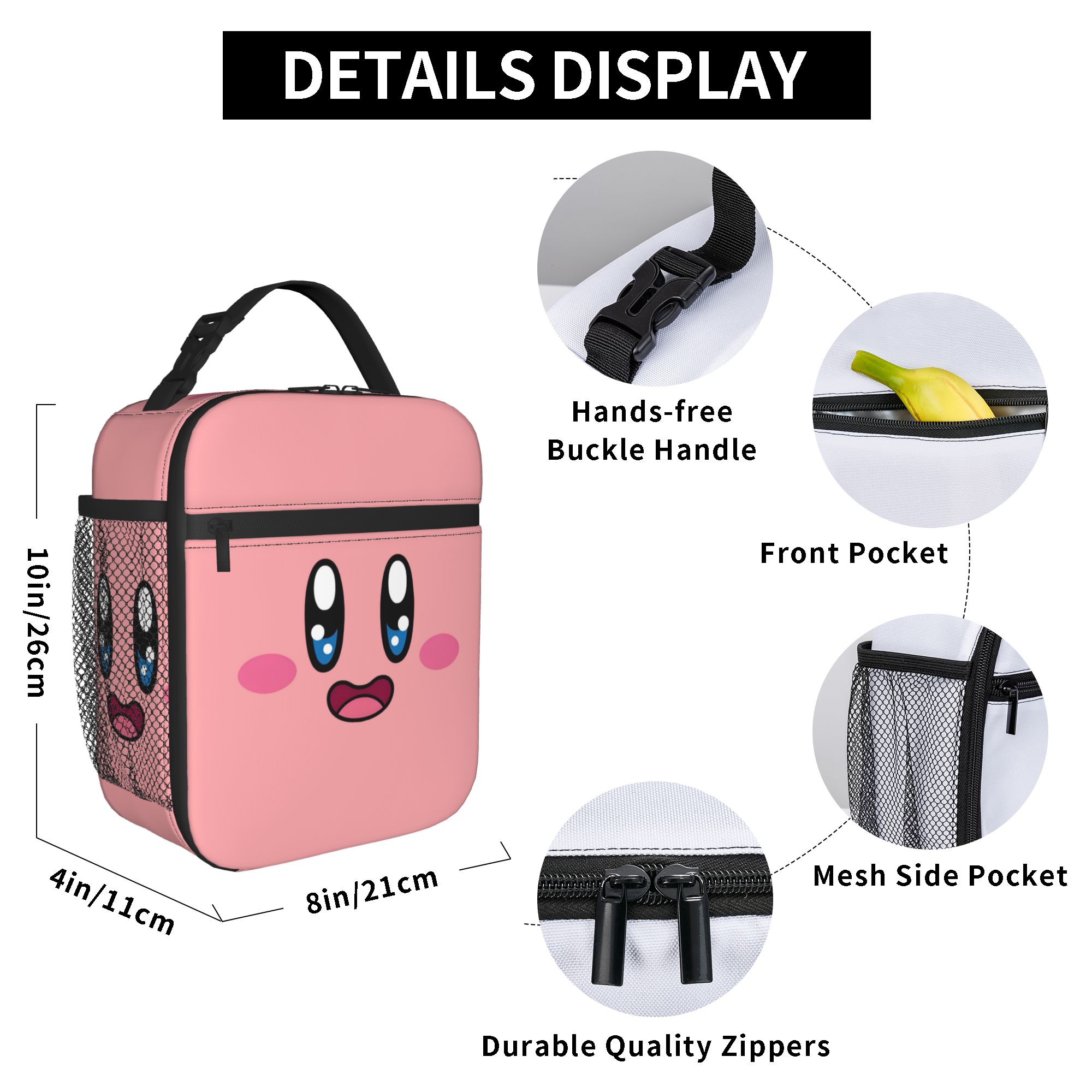 Custom K-Kirbys Resuable Lunch - Food Storage Bag Organizer recension och pris
