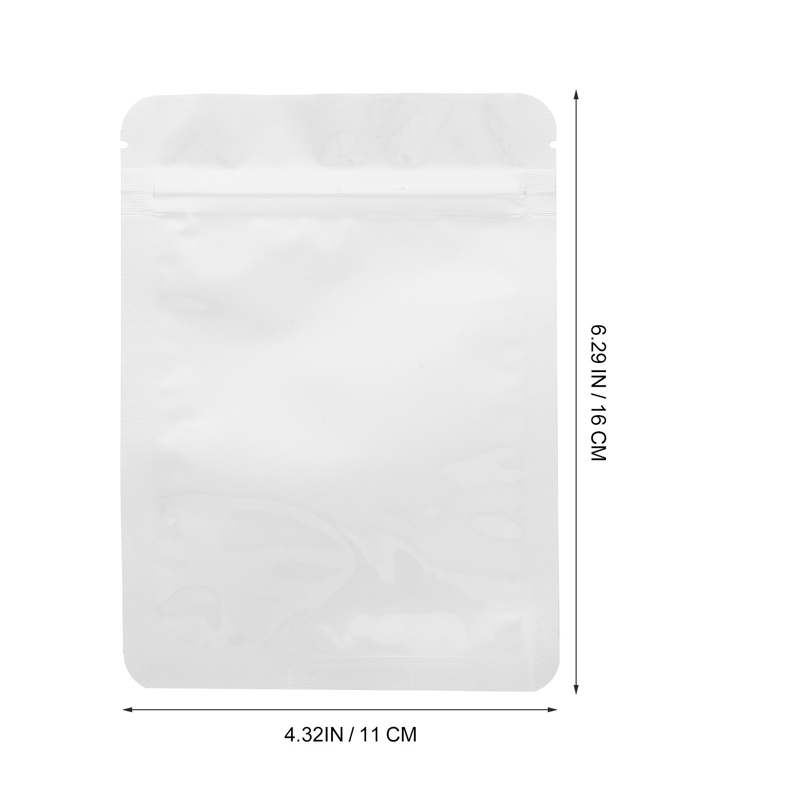 50Pcs Airtight Resealable Bags - Food Storage Small recension och pris