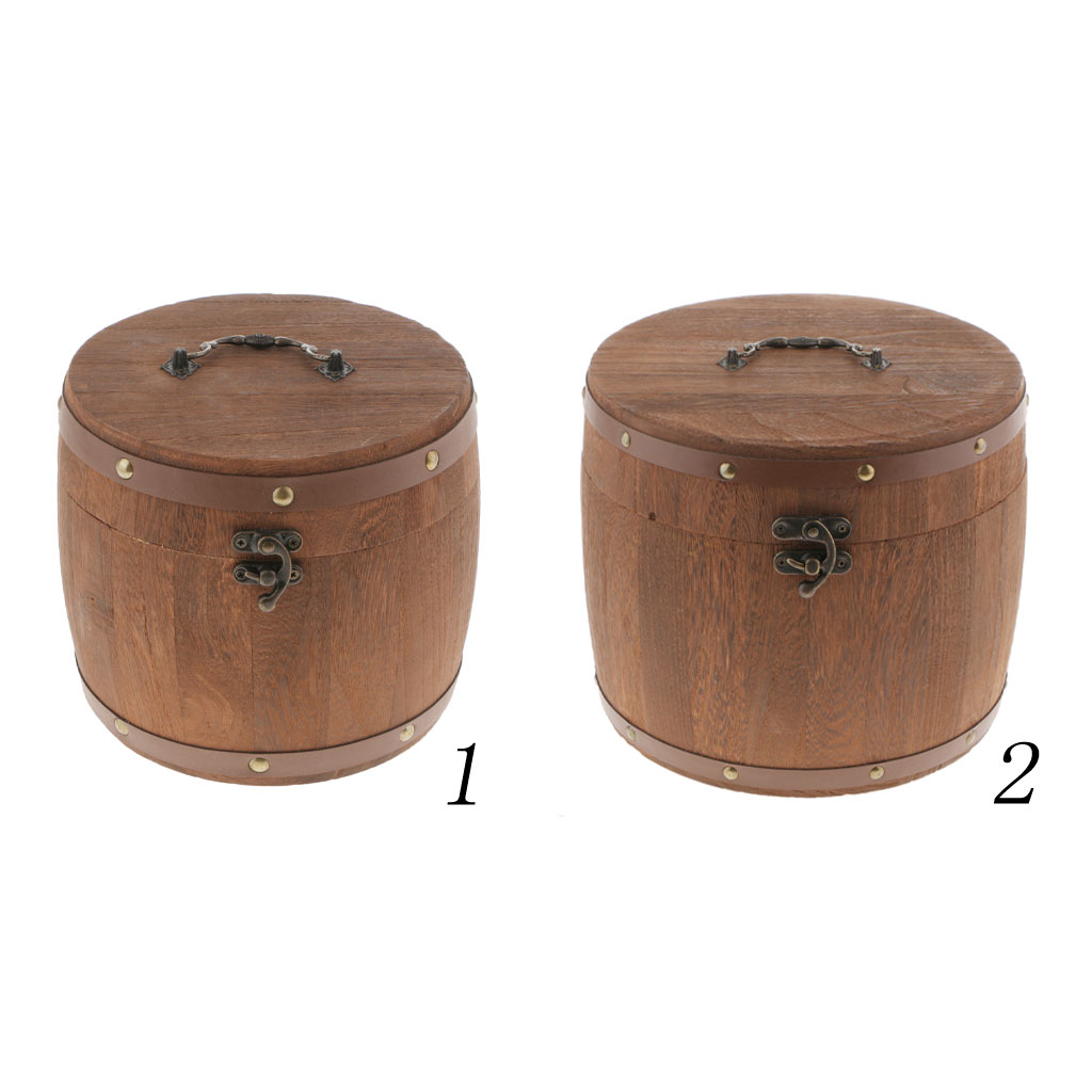 Wooden Tea Canister Airtight F - Food Storage Pantry recension och pris