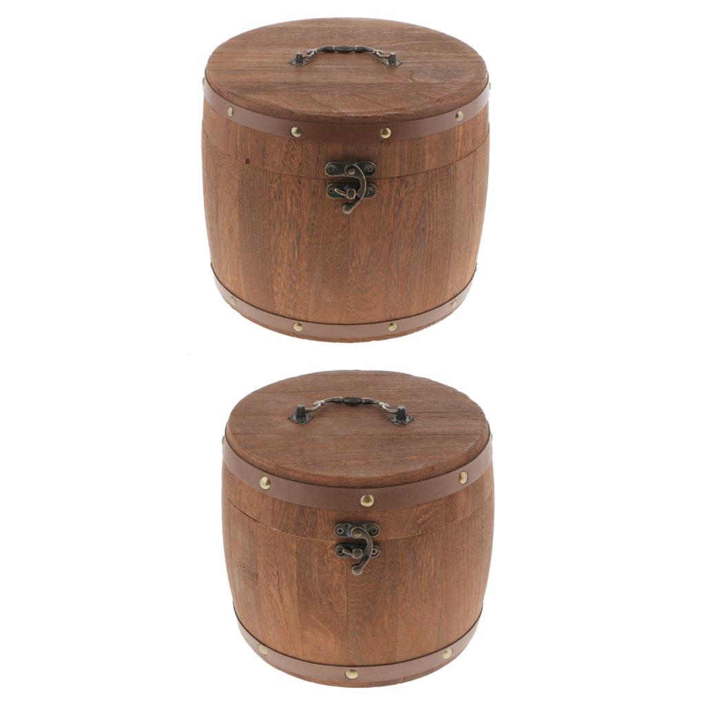 Wooden Tea Canister Airtight F - Food Storage Pantry recension och pris
