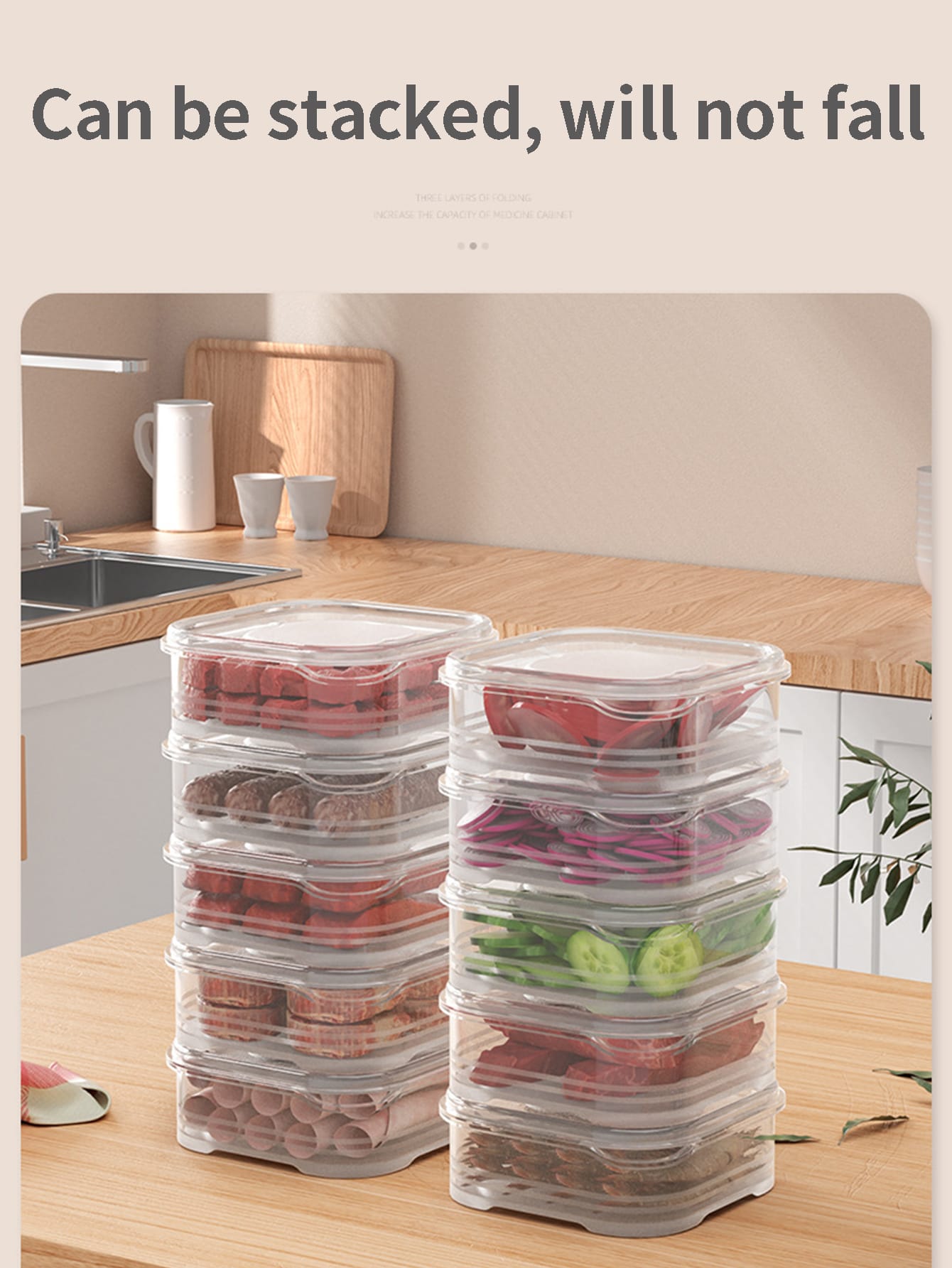 Refrigerator storage box Froze - Food Storage Frozen recension och pris