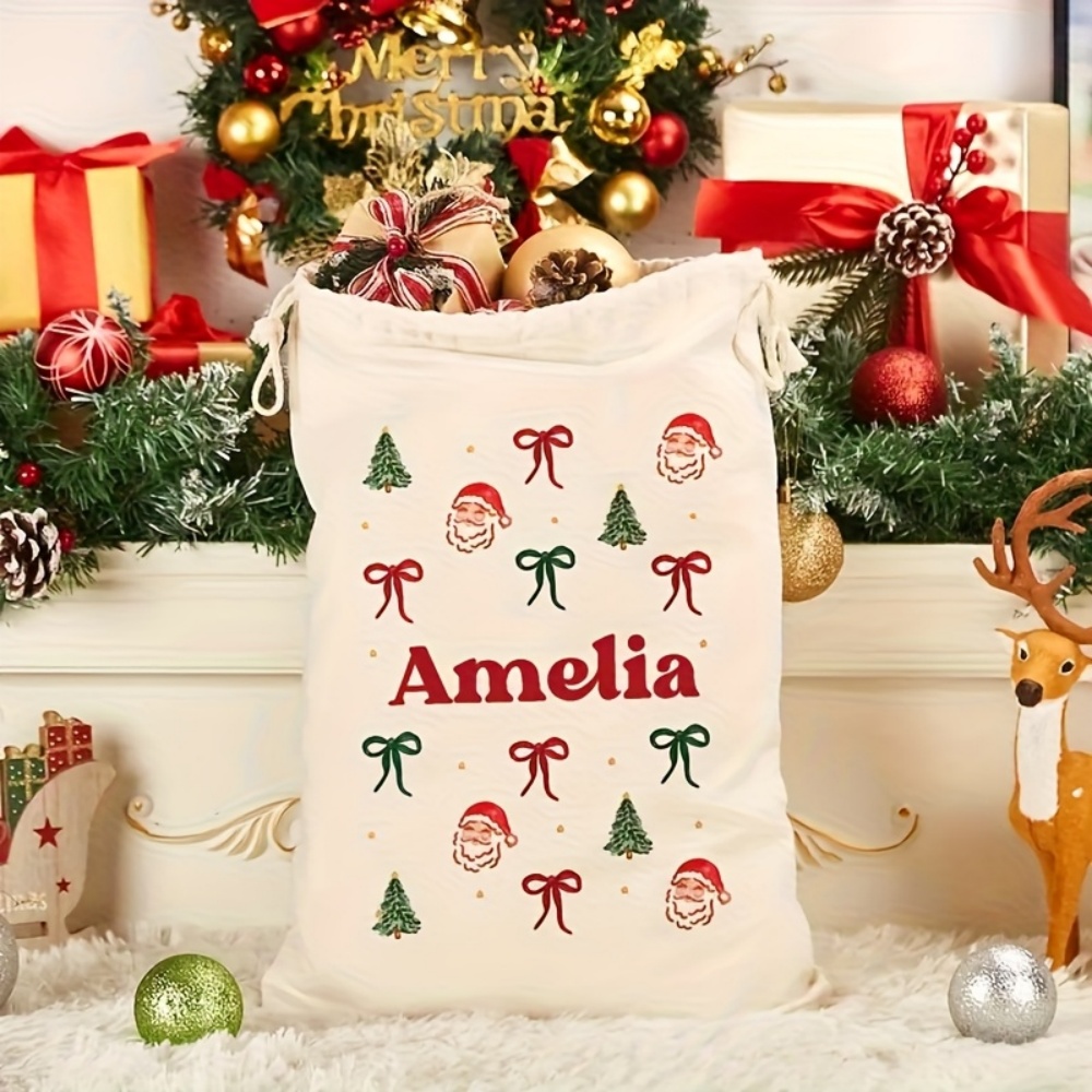 Personalised Simple Santa & Ch - Zebra Food Storage recension och pris