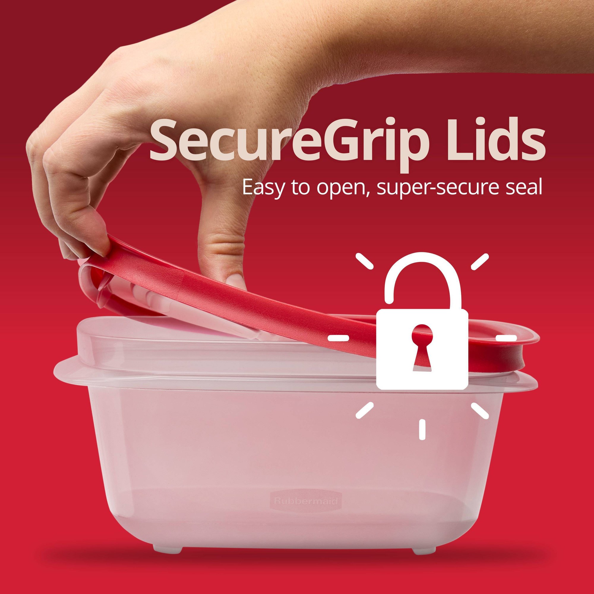 Red Rectangular Food Storage C - Food Storage Prep Containers recension och pris
