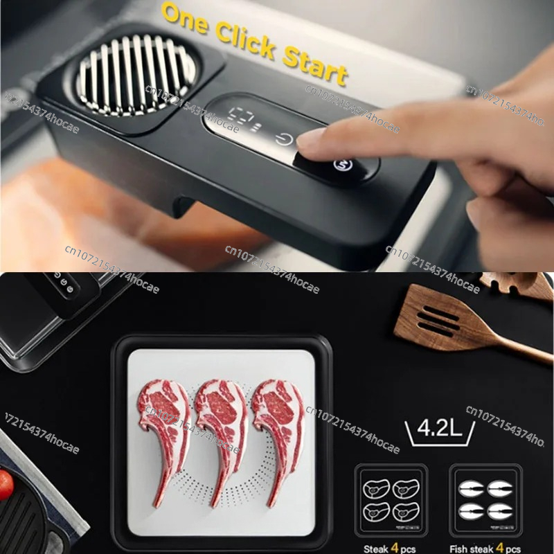 Type-C Charging Defrosting Box - Food Storage Frozen recension och pris