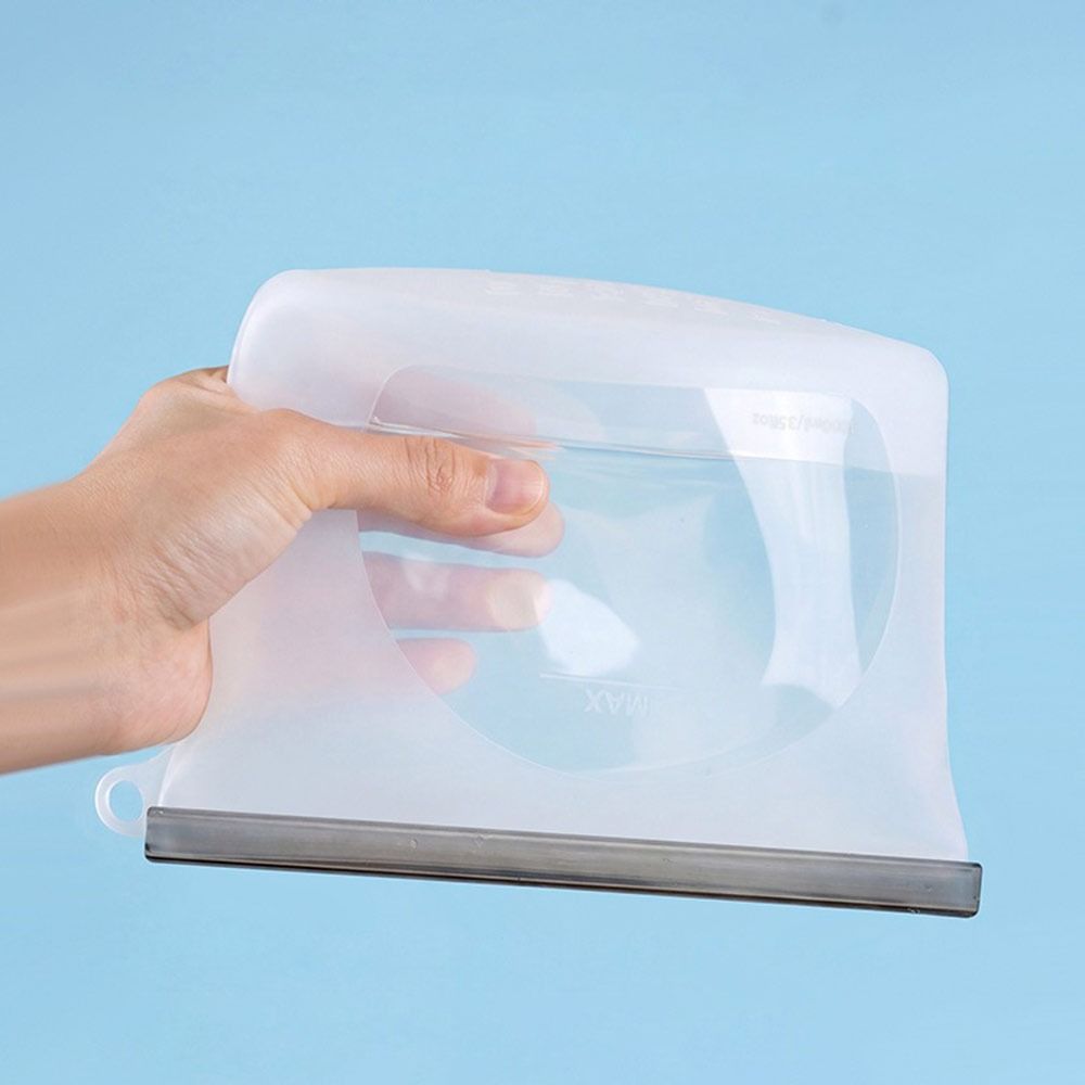 Silicone Food Preservation Bag - Food Storage Zipper recension och pris