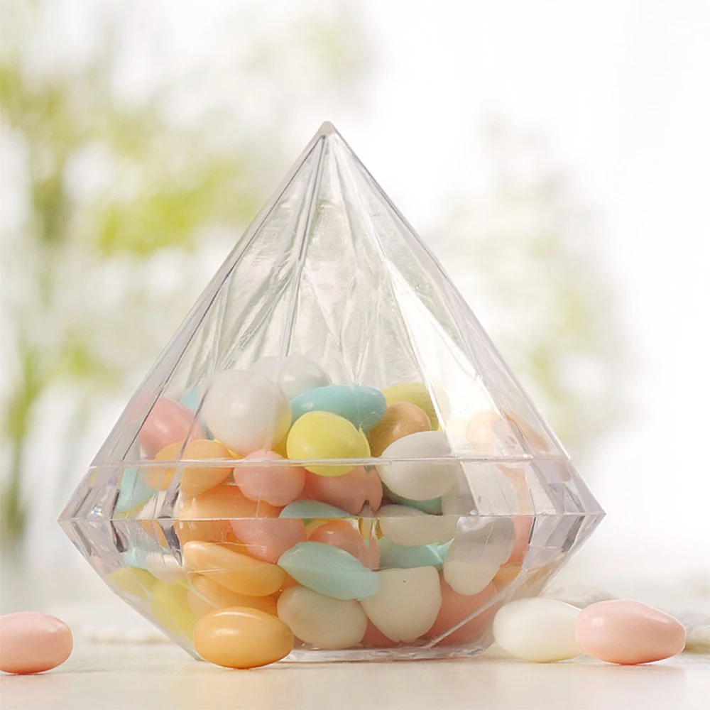 12PCS/set Diamond Shape Candy  - Xmas Food Storage Containers recension och pris
