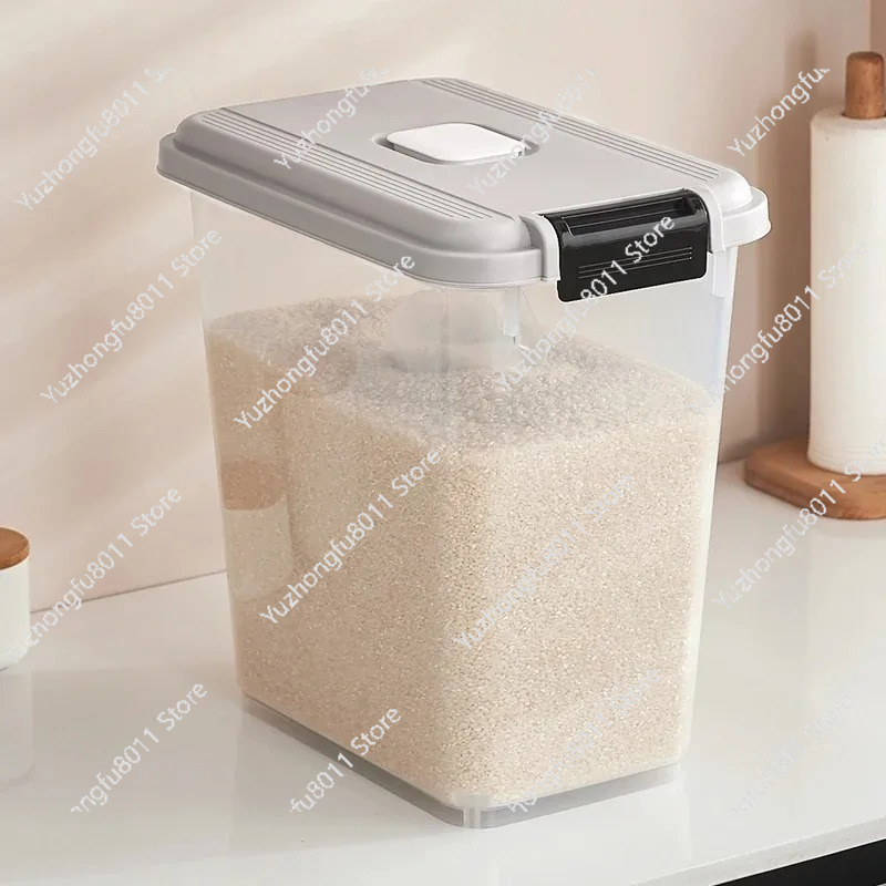Household Sealed Rice Bucket F - Food Storage Pantry recension och pris