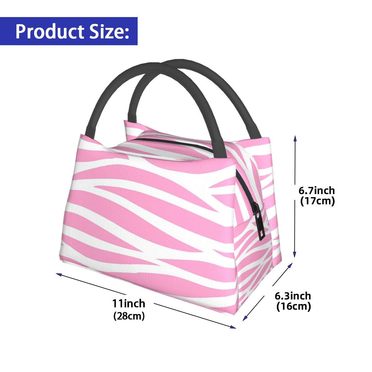 Zebra Pattern Pink Zebra Strip - Zebra Food Storage recension och pris