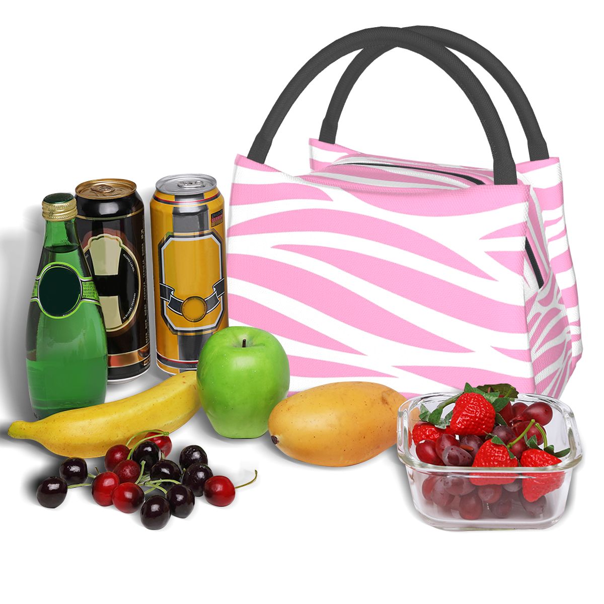 Zebra Pattern Pink Zebra Strip - Zebra Food Storage recension och pris