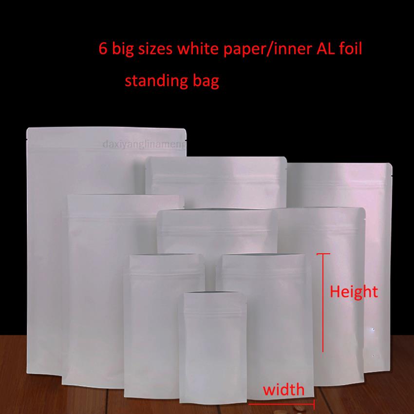 Easter 50/100pcs 13sizes White - Zebra Food Storage recension och pris