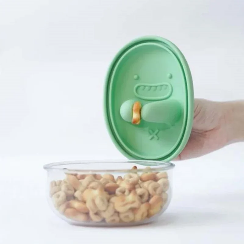 Hands-Free Snack Box, No Crumb - Food Storage Eco Friendly recension och pris