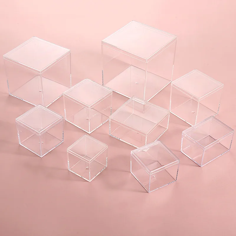12 PCS Transparent Acrylic Box - Xmas Food Storage Containers recension och pris