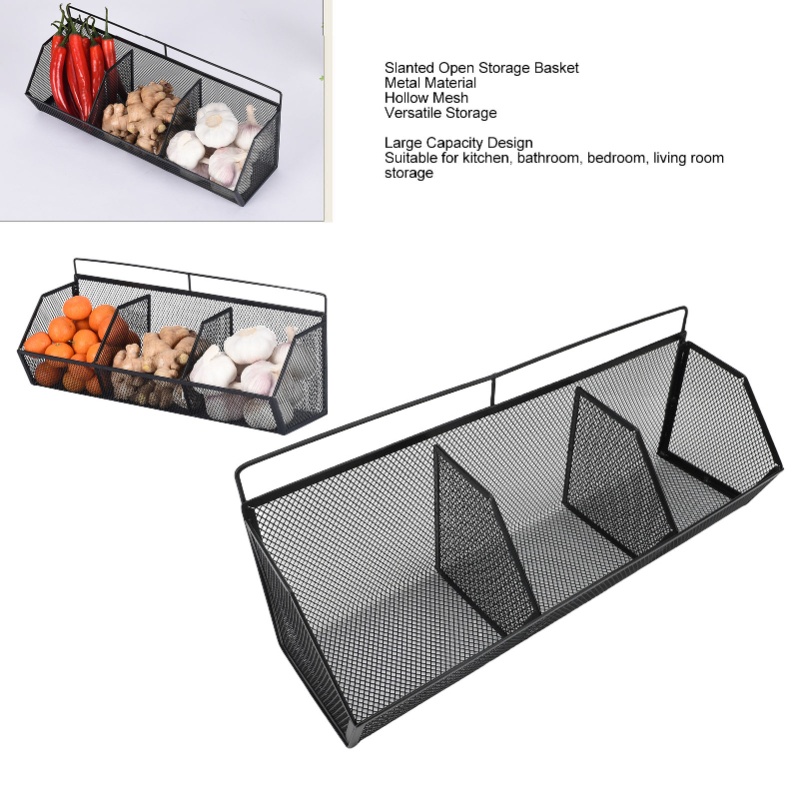 Hanging Kitchen Basket Adhesiv - Food Storage Pantry recension och pris