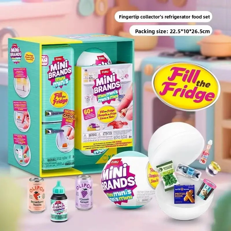 Mini Brands Fill The Fridge Bl - Food Storage Small recension och pris