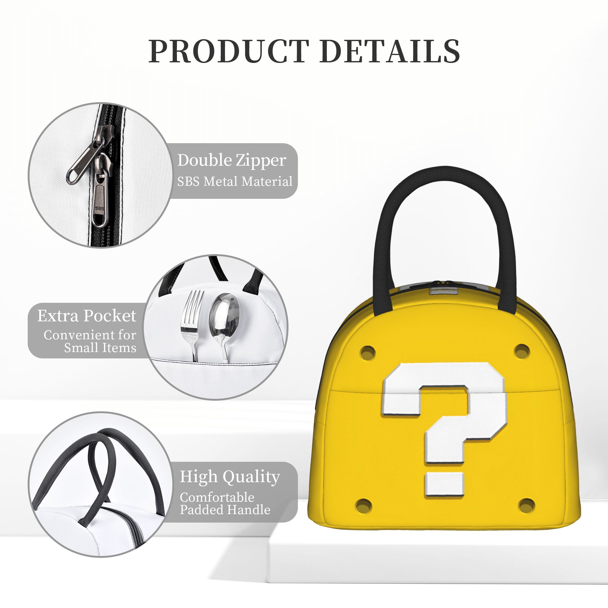 Insulated Lunch Tote Bag Japan - Food Storage Questions recension och pris