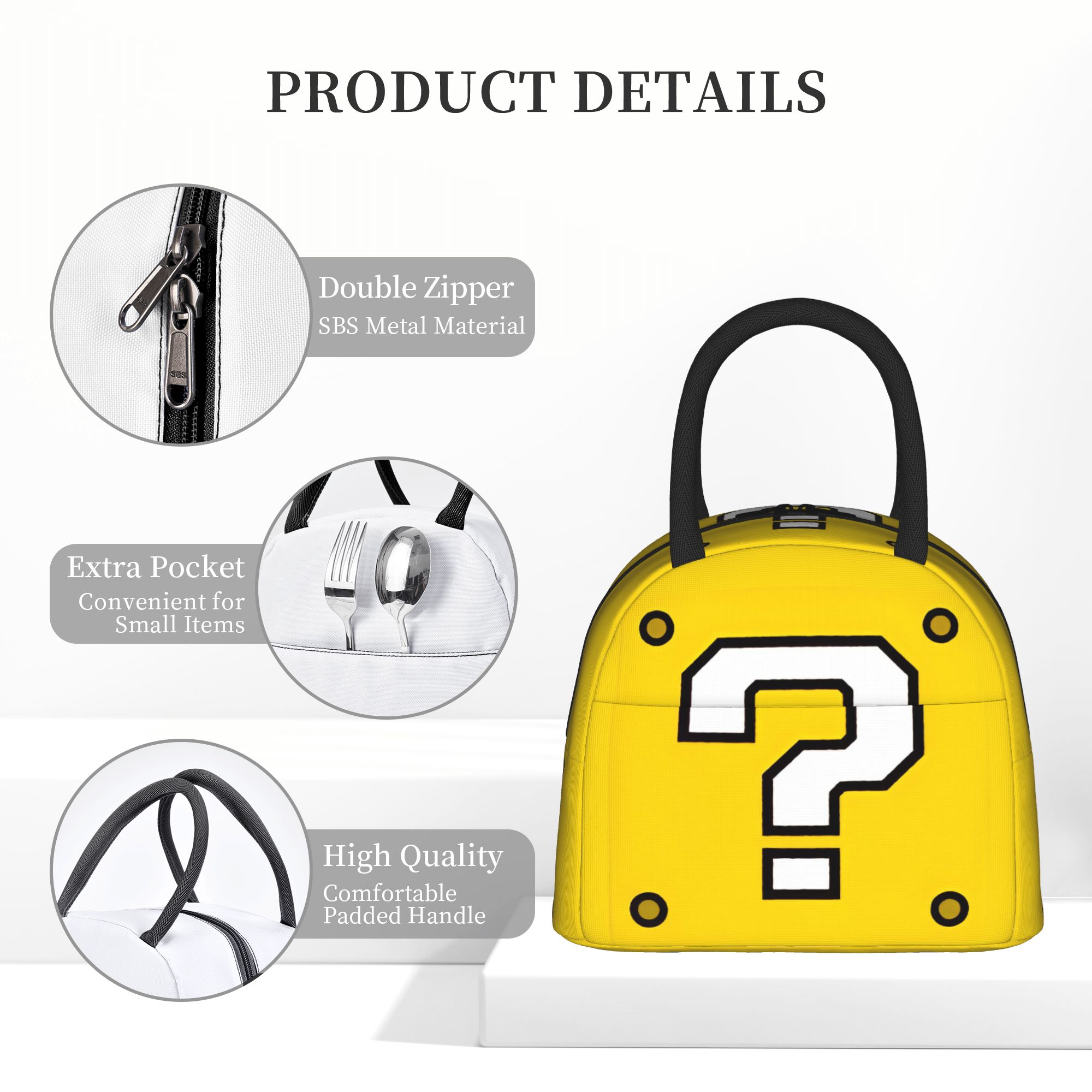 Insulated Lunch Tote Bag Japan - Food Storage Questions recension och pris