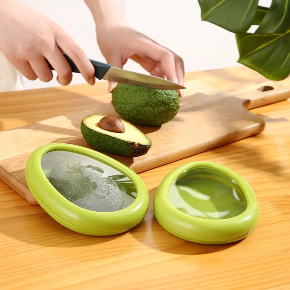 Transparent Avocado Fresh Keep - Food Storage Eco Friendly recension och pris
