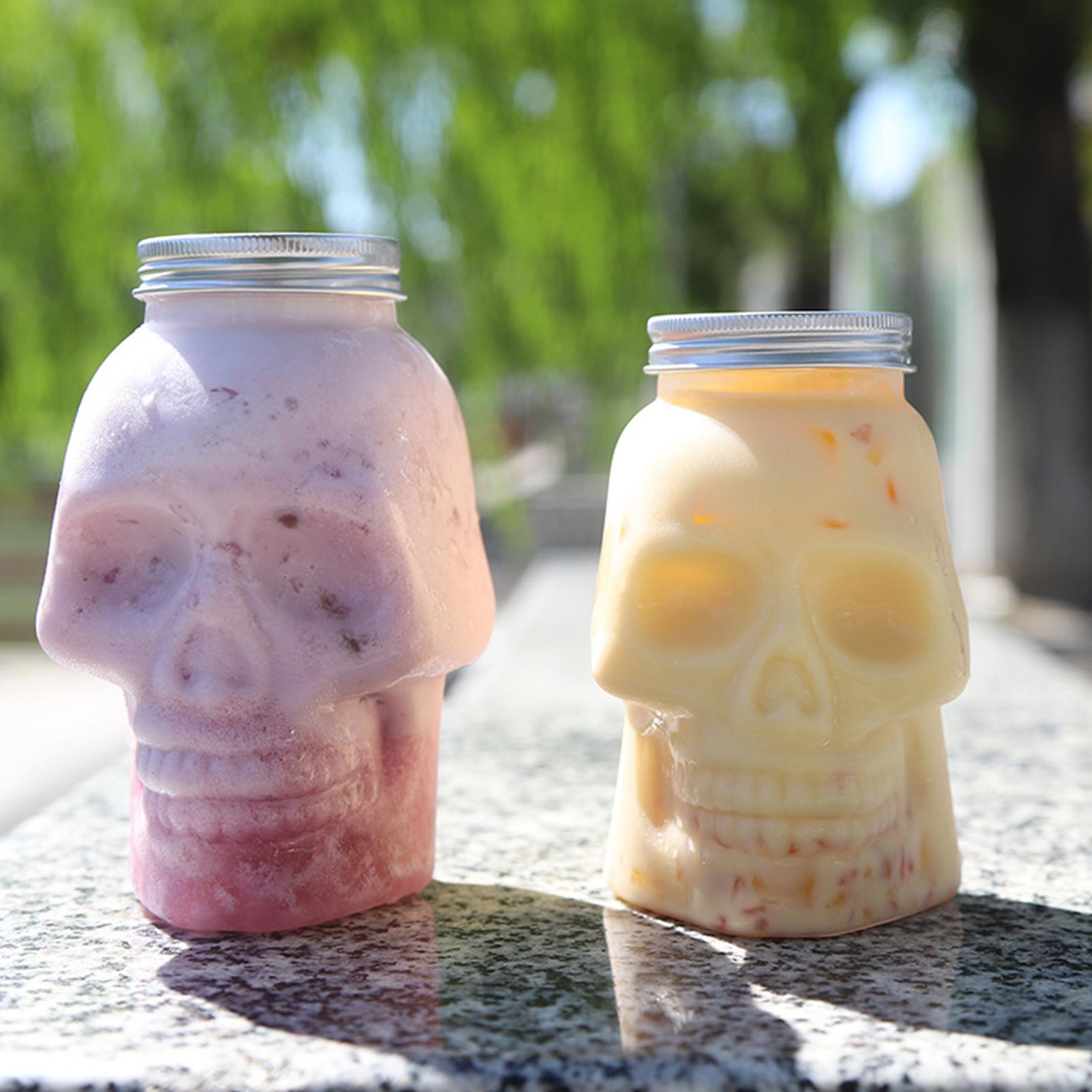 Spooky Skull storage Jars with - Xmas Food Storage Containers recension och pris