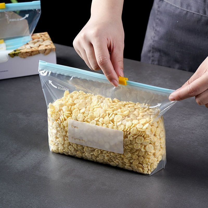 100Pcs Slider Gallon Food Stor - Food Storage Zipper recension och pris