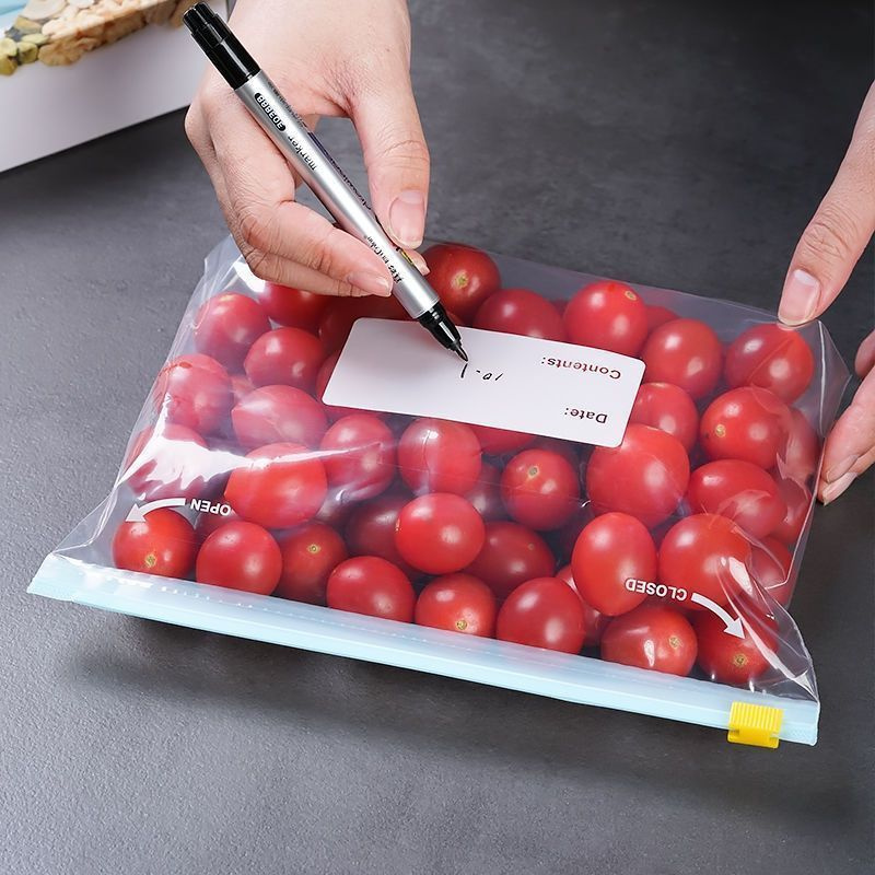 100Pcs Slider Gallon Food Stor - Food Storage Zipper recension och pris