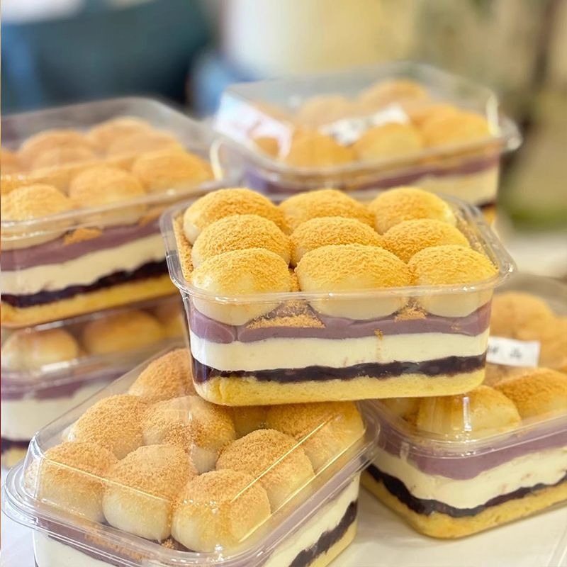 5/10PCS Plastic Cake Box with  - Xmas Food Storage Containers recension och pris
