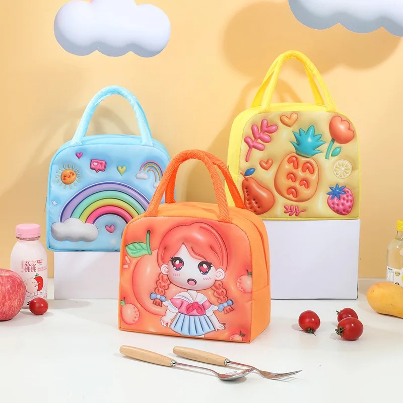 Children's Lunch Box Bag 3D Ca - Food Storage Bag Organizer recension och pris