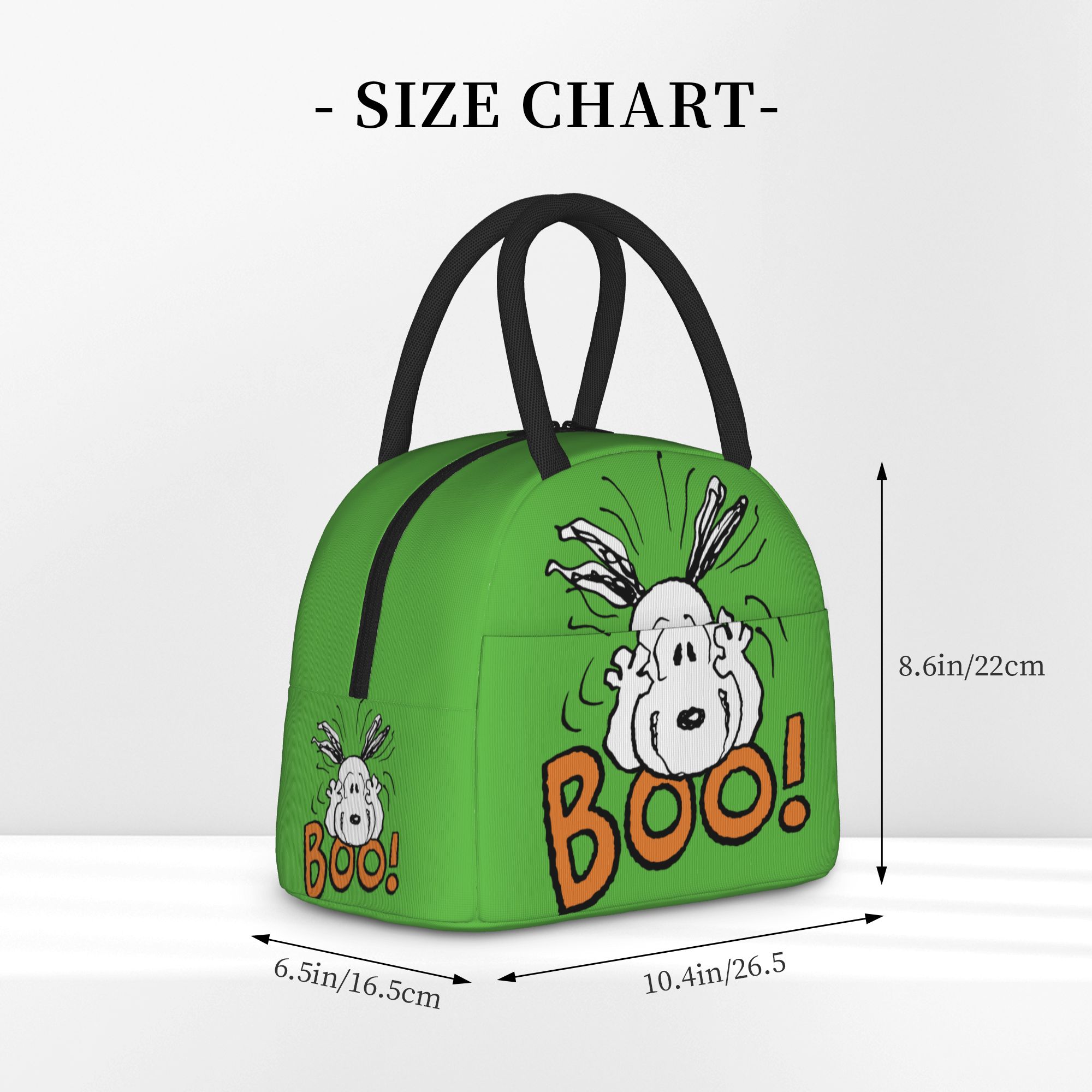 Snoopy Boo Insulated Lunch Bag - Food Storage Bag Organizer recension och pris