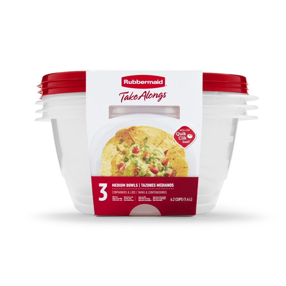 Large Round Food Storage Conta - Food Storage Prep Containers recension och pris