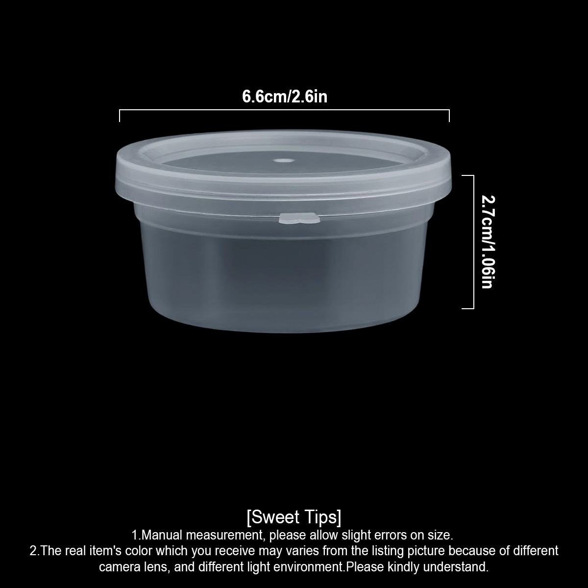 10/20/40 Pack Small Slime Cont - Food Storage Small recension och pris