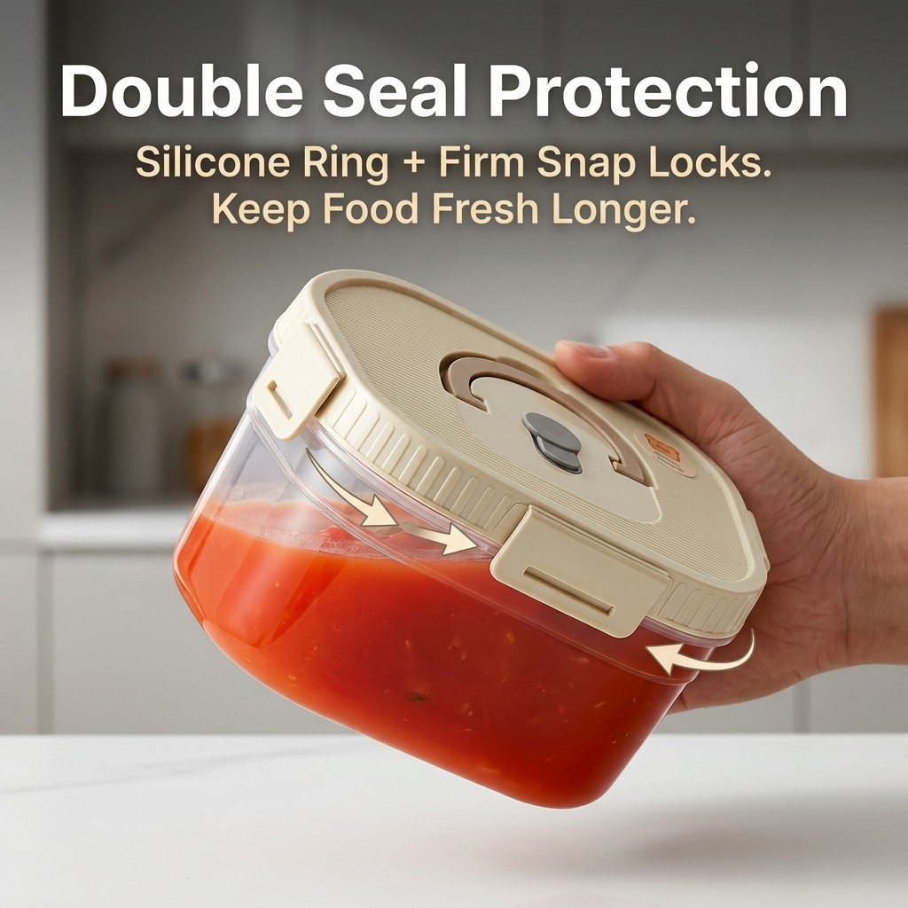 Stackable Food Storage Contain - Food Storage Eco Friendly recension och pris