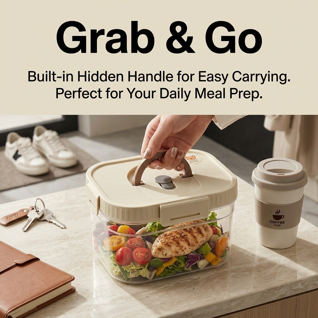 Stackable Food Storage Contain - Food Storage Eco Friendly recension och pris