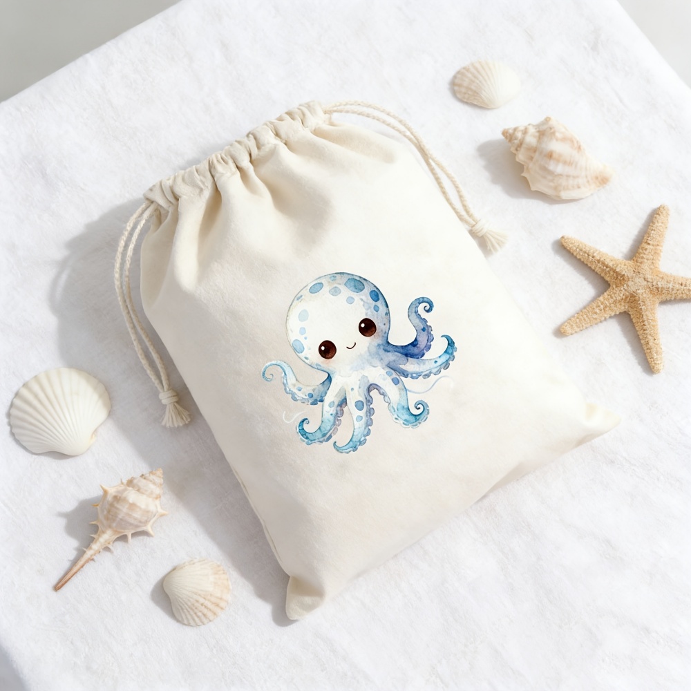 Cute Octopus Custom Name Draws - Zebra Food Storage recension och pris
