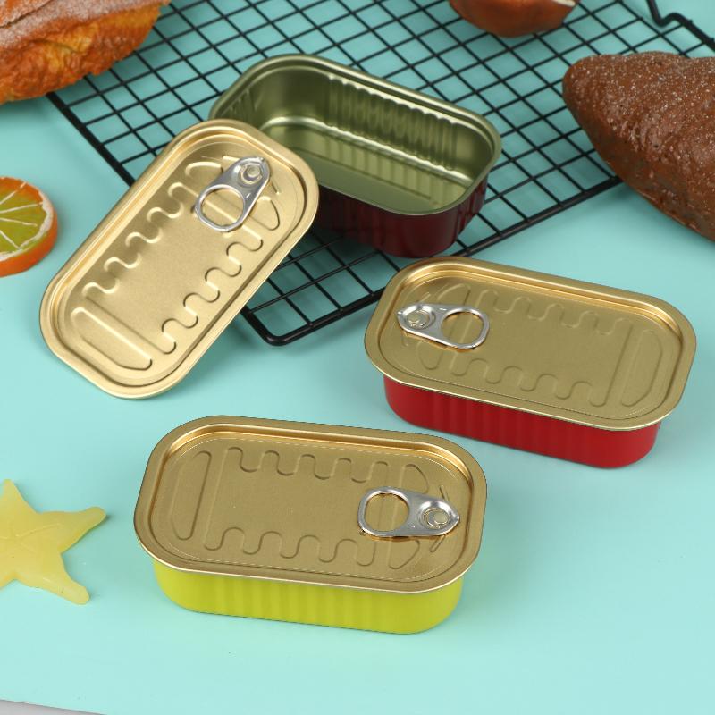 2Pcs Empty Mini Tin Box Sealed - Food Storage Small recension och pris
