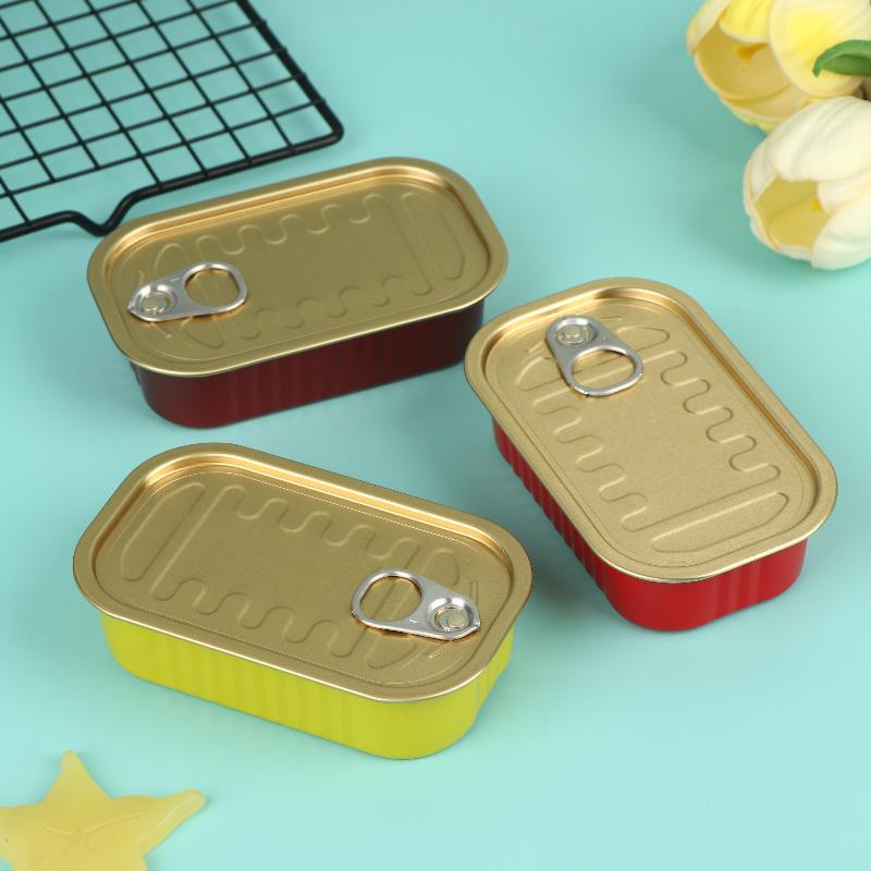 2Pcs Empty Mini Tin Box Sealed - Food Storage Small recension och pris