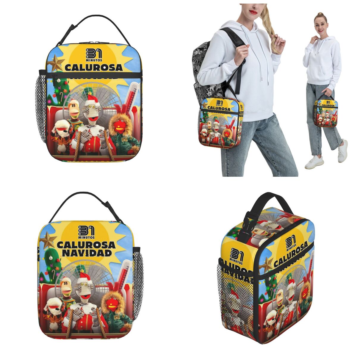 31 Minutos Chilean Cartoon Ins - Xmas Food Storage Containers recension och pris