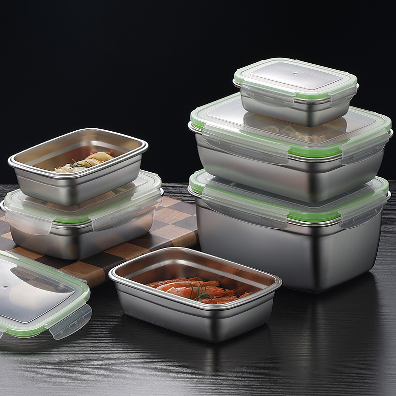 304 Stainless Steel Lunch Box  - Food Storage Eco Friendly recension och pris
