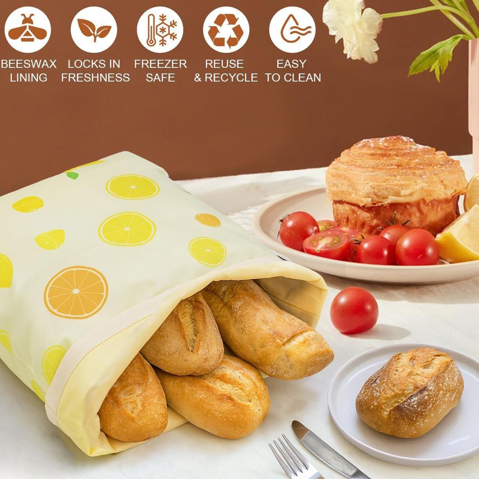 Bread Bags Reusable Reusable B - Food Storage Eco Friendly recension och pris