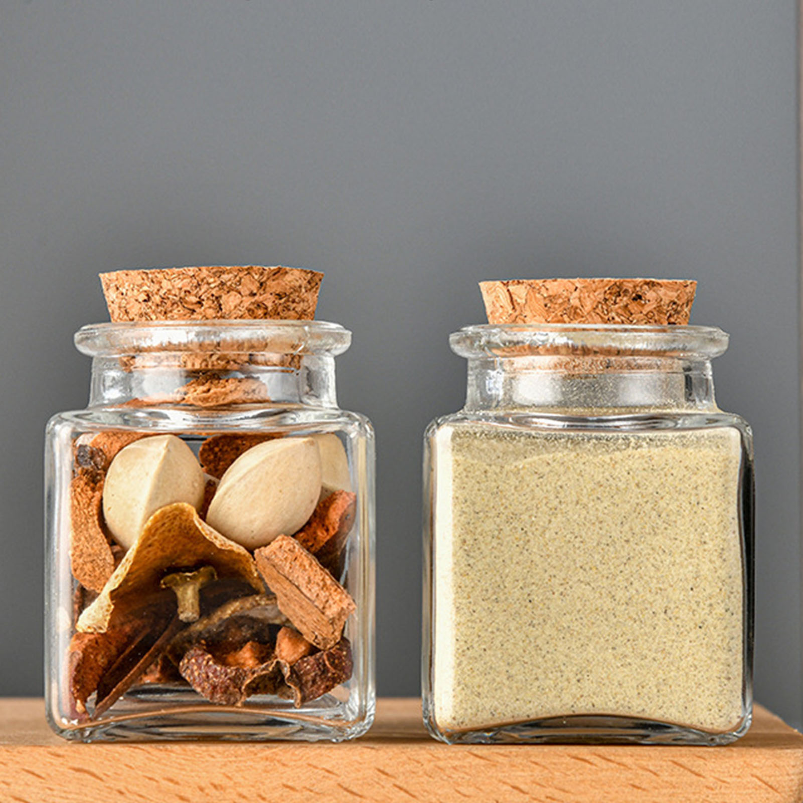 1/5/10Pcs Glass Storage Jars K - Food Storage Pantry recension och pris