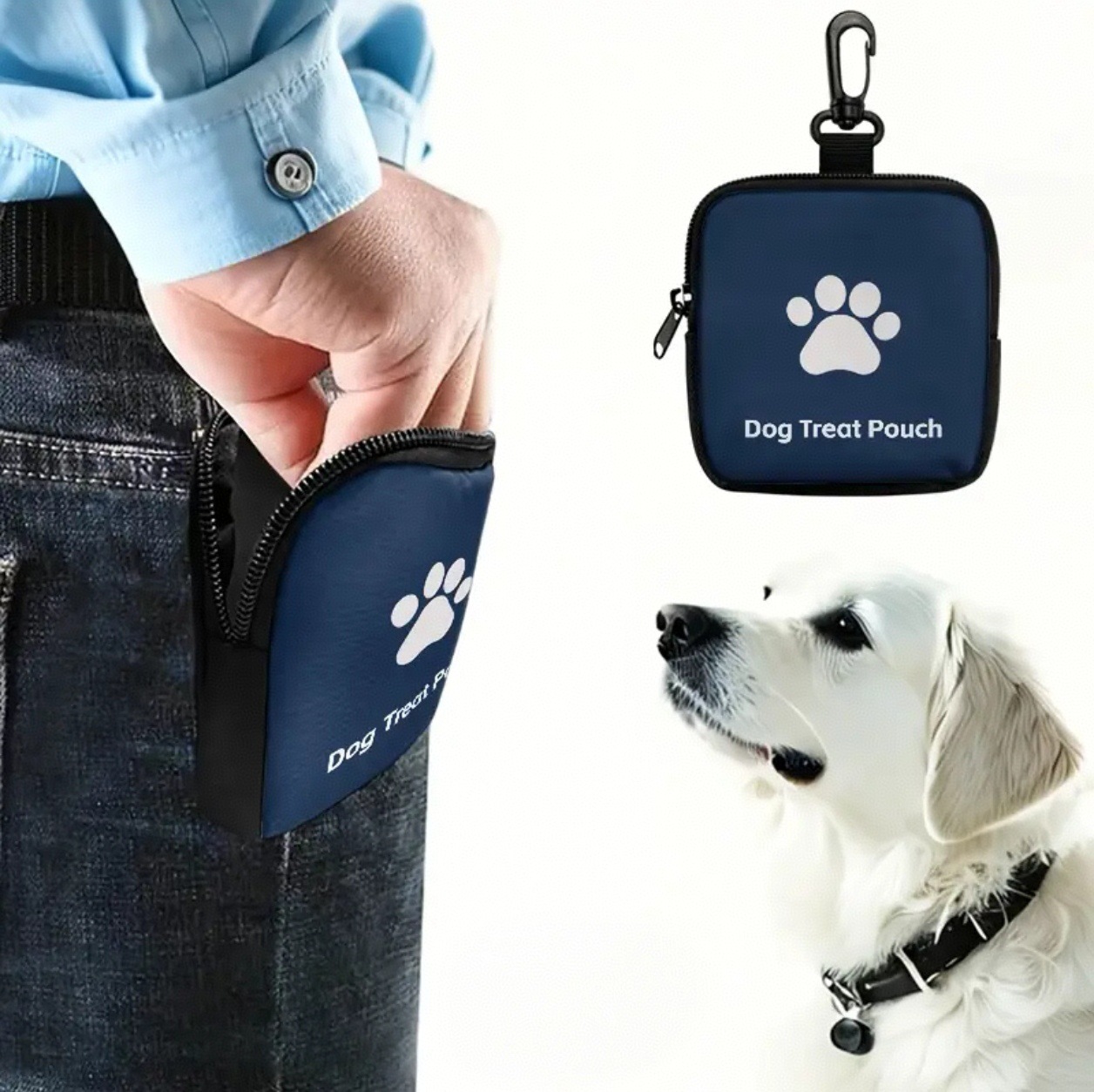 Dog Training Treat Pouch,Trave - Food Storage Zipper recension och pris