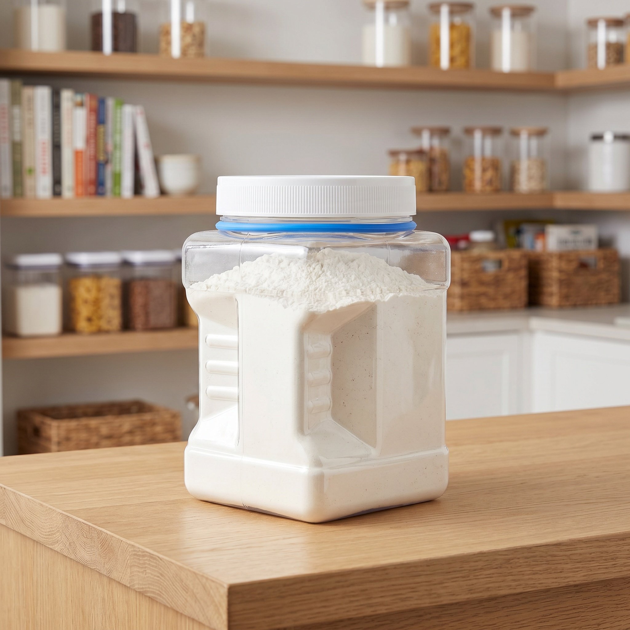 6Pcs Clear Square Airtight Sto - Food Storage Pantry recension och pris