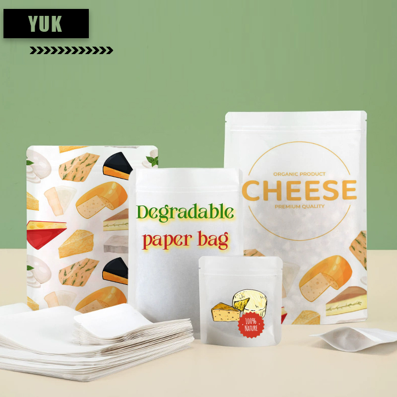 Customized Degradable Kraft Pa - Zebra Food Storage recension och pris