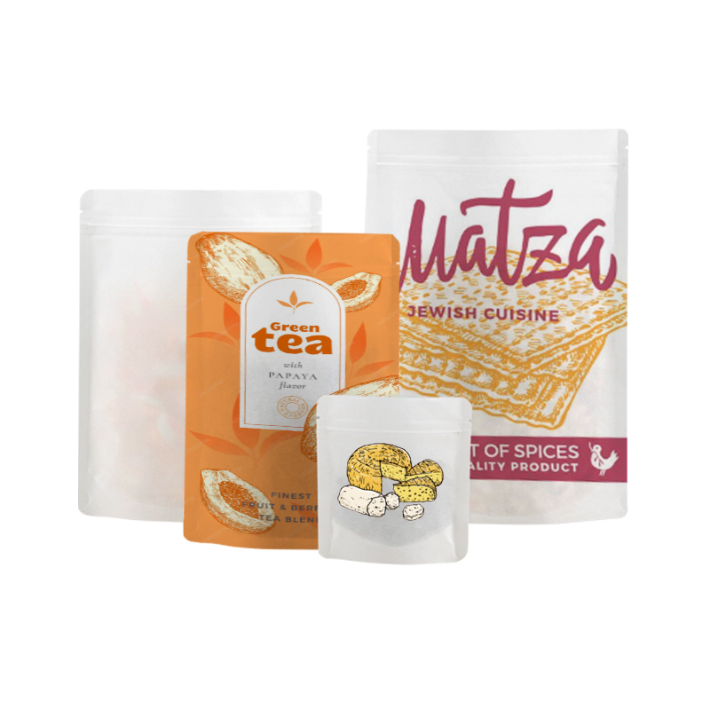 Customized Degradable Kraft Pa - Zebra Food Storage recension och pris