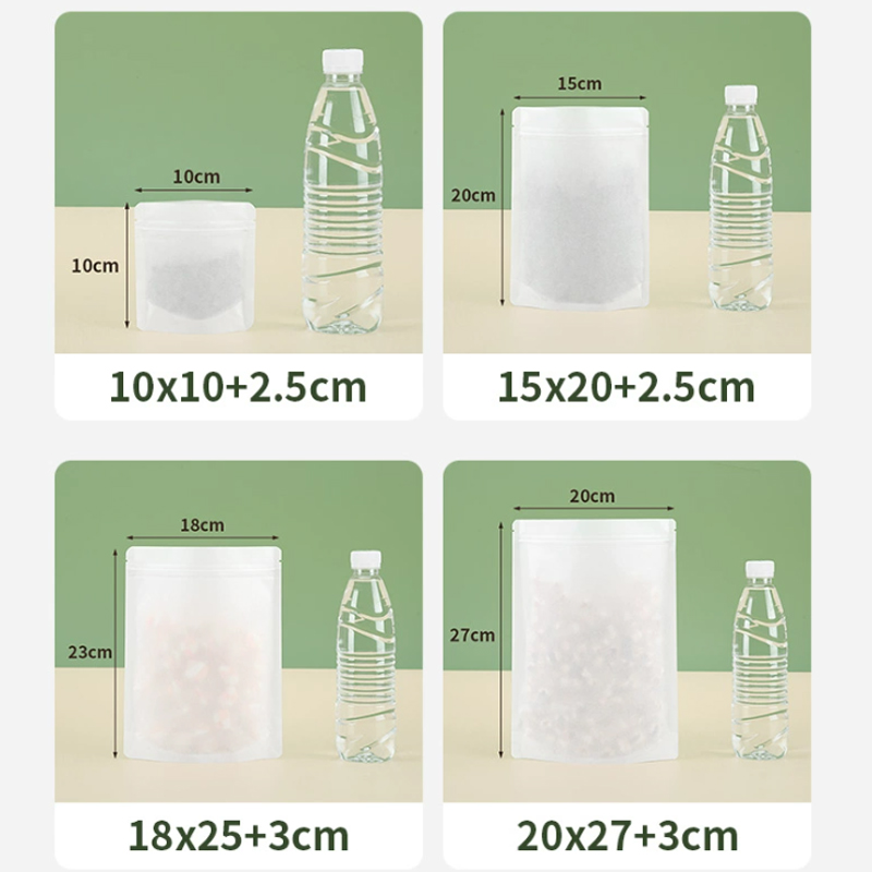 Customized Degradable Kraft Pa - Zebra Food Storage recension och pris