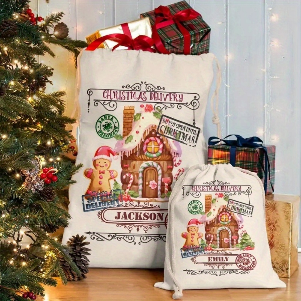 Custom Name Festive Gingerbrea - Zebra Food Storage recension och pris