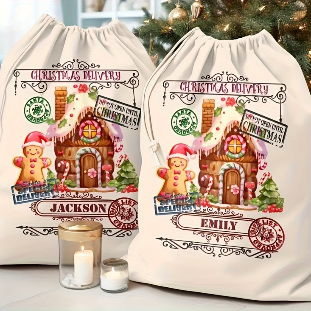 Custom Name Festive Gingerbrea - Zebra Food Storage recension och pris